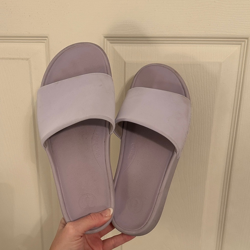 lululemon athletica Light Purple Slide Sandals